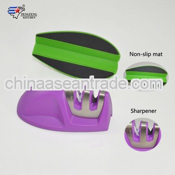Kitchen knife sharpener suitable for ceramic and steel knife
