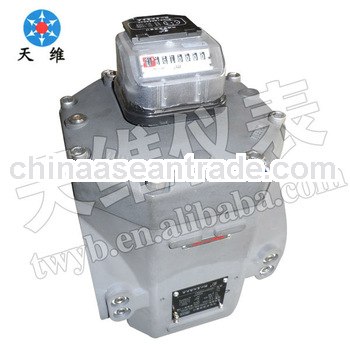 LCD digital indicators lpg gas co2 gas flowmeter