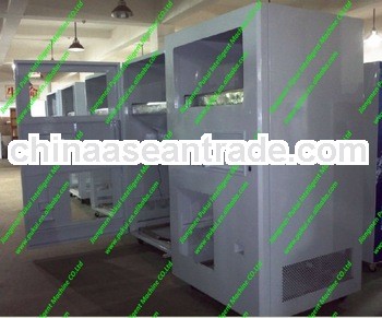 LCD screen advertisement player Full automatic cube bagged ice vending machine with payment system w