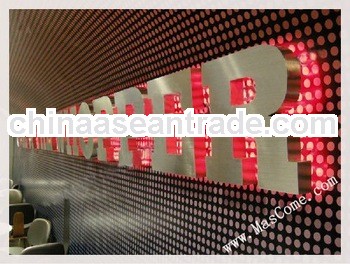LED Channel letters- store front sign