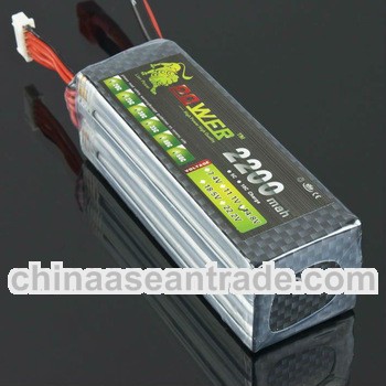 LION 14.8V 2200MAH 30C RC lipo battery