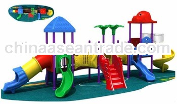 LLDPE plastic outdoor playground slides for saleKYQ-9032-1)