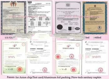 LLove Moon Anion Sanitary Napkin with far infrared FDA Manufacturer