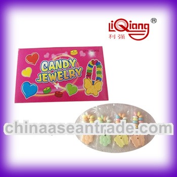 LQC-024 Stretchable candy bracelets, candy necklace