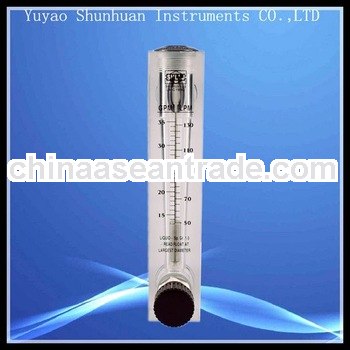 LZM series panel mounted acrylic liquid control flow meter