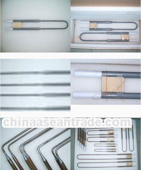 L shape MoSi2 heating element