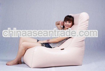 L shape beanbag , floor sitting chair