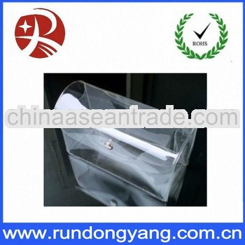 Ladies Jelly Clear Transparent Bucket Shoulder Bag