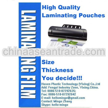 Laminating Pouches for Laminating Machine