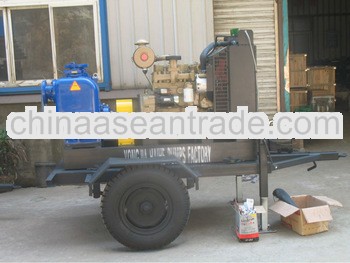 Lanke 2 wheel trailer pump