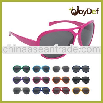 Large Oversized Flat Top Teardrop Frame Aviator Sunglasses