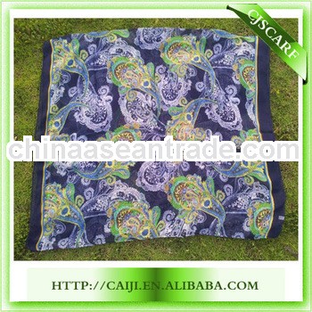 Latest Printed Voile Fashion Scarf