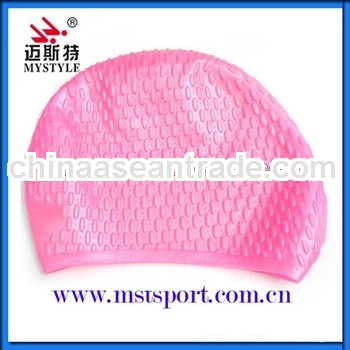 Latest unique design anti-skid swim caps