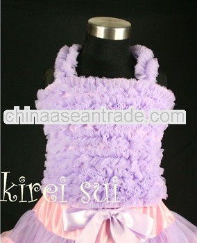 Lavender Ruffles Pettitops 3Mos -10Y E4A