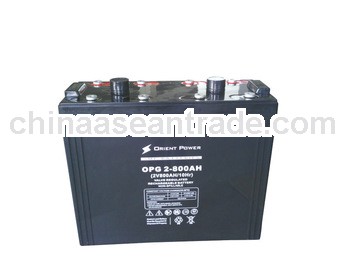 Lead acid battery 2v 250Ah for UPS (CE,UL,RoHS,ISO Proofed)