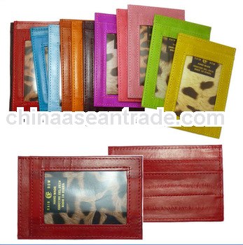 Leather Slim/Thin/Light Credit card case Holder Simple Wallet13