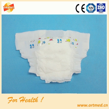 Leg cuffs ultra thin and super dry surface baby diaper