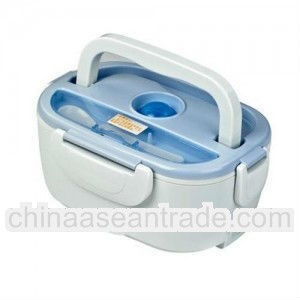 Light Blue Portable Elctric Lunch Box With Power Cord