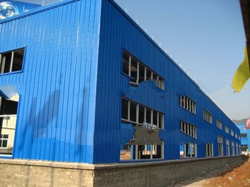 Light steel fabricated structure construction workshops