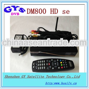 Linux Operating system dm 800 hd se digital receiver with wifi