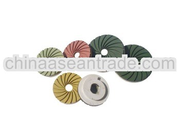 Lock Edge Polishing Pads/diamond polishing disc