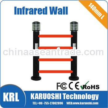 Long distance infrared multi-beam infrared detector