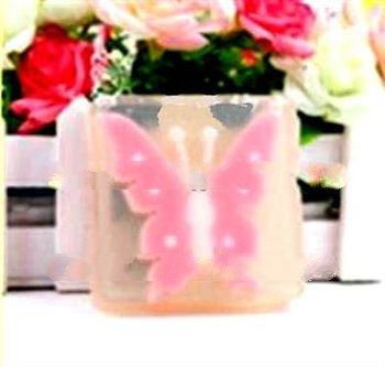 Lovely essentia oil handmade natural flavor cartoon butterfly soap