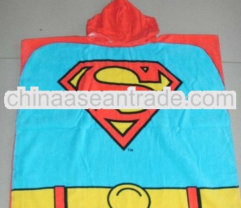 Lovely kid poncho towel, towel poncho