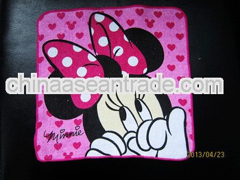 Lovely mice printed microfiber cleaning cloth