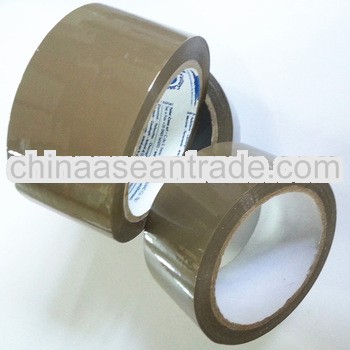 Low Noise Acrylic Brown Bopp Tape / Carton Sealing Tape