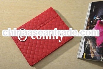 Luxury PU Leather Case Smart Cover with Stand for The New iPad 3 & 2 Hot Red