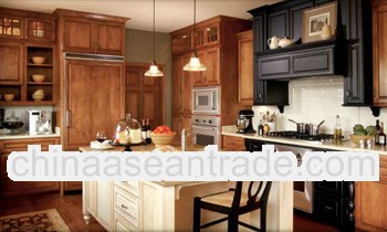 Luxury Solid Wood Kitchen Furniture (AGK-014)