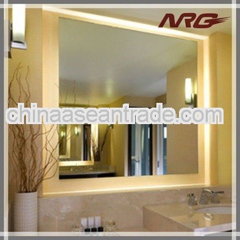 Luxury hotel bathroom LED light mirror