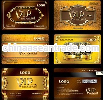 Luxury metal card / Silver card