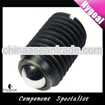 M6 Black oxided Steel Ball Indexing Plunger 6504-ST-SH