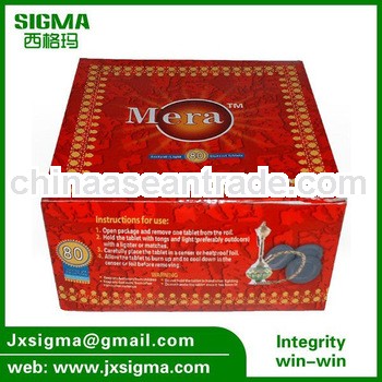 MERA incense hookah charcoal
