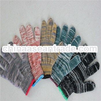 MIX COLOR KNITTED COTTON GLOVES