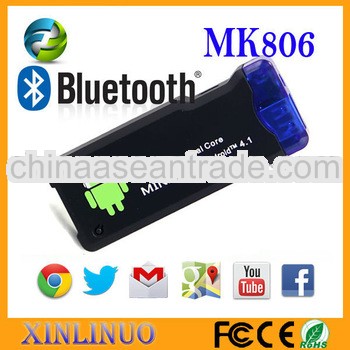 MK806 Dual core Bluetooth Android 4.1 mini pc