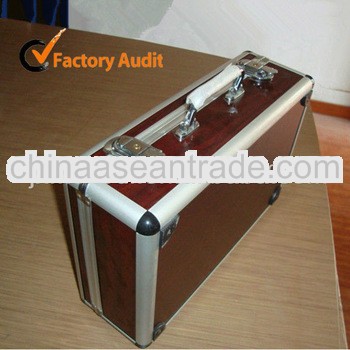 MLDGJ282 Top Quality Aluminium Frame Hand Wooden Wine Box Wholesale