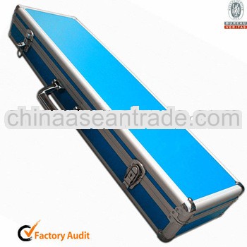MLDGJ293 Heavy Duty Aluminum Sliver Box For Golf Blue Pastic