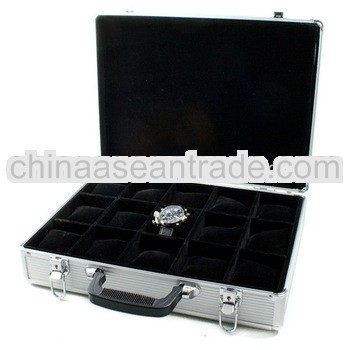 MLDGJ329 Professional Customized Durable Beauty Case Wrist Watches Carrying Cases in Aluminum Box