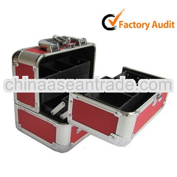 MLD-CC171 Professional Custom Aluminium Beauty Cases Make Up Cosmetics Travel Kit
