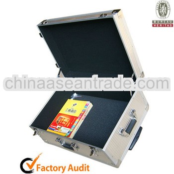 MLD-FC360 Newest superior Quality Aluminum Book Case Luggage Case Rolling Trolley Case with Wheels