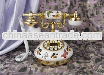 MS competitive price butterfly antique telephone MS-9103
