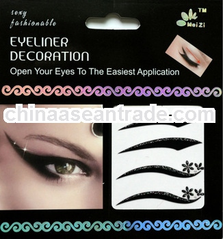 MZ Eyeliner Art Sticker / Eye Tattoo Strips / Eyeliner Temporary Stickers YX14