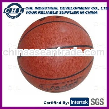 Machine stitched PU laminated basketball
