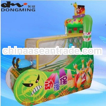 Magic-bowling children amusement game machine