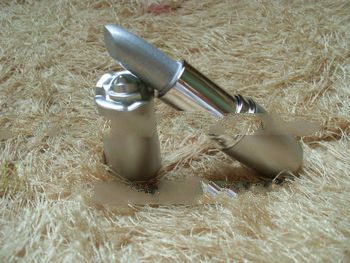 Magic lipstick like a flower with sweet candy and print private label