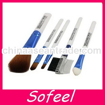 Makeup Wholesale 5pcs Synthetic Hair Makeup Brush Set