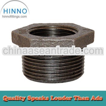 Malleable Iron Pipe Fitting Black Bushing